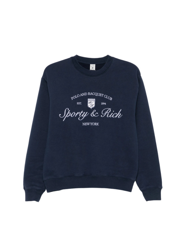 [SPORTY & RICH] Sweatshirt FW26 ST09875412BL  DKNAV