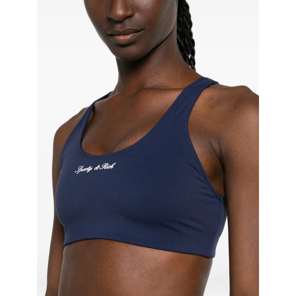 [SPORTY & RICH] Sports Top FW26 TO00375326BL  DKNAV