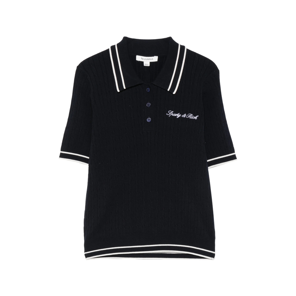 [SPORTY & RICH] T-shirts Short Sleeve FW26 TO06875326BL  DKNAW
