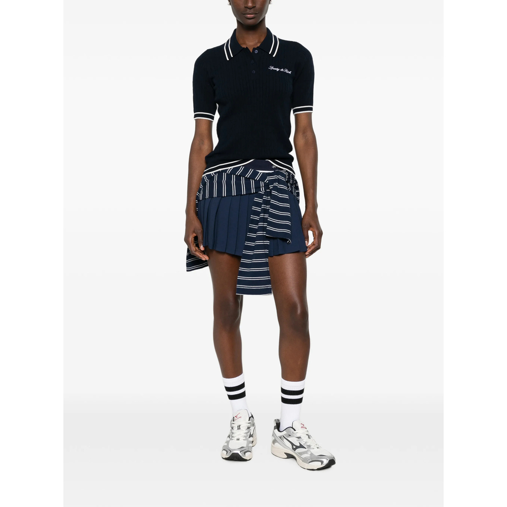 [SPORTY & RICH] T-shirts Short Sleeve FW26 TO06875326BL  DKNAW