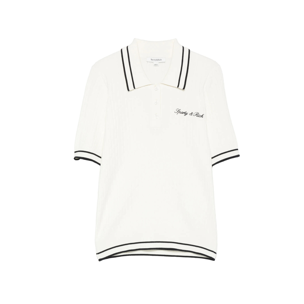 [SPORTY & RICH] T-shirts Short Sleeve FW26 TO06875326WH  WHITE