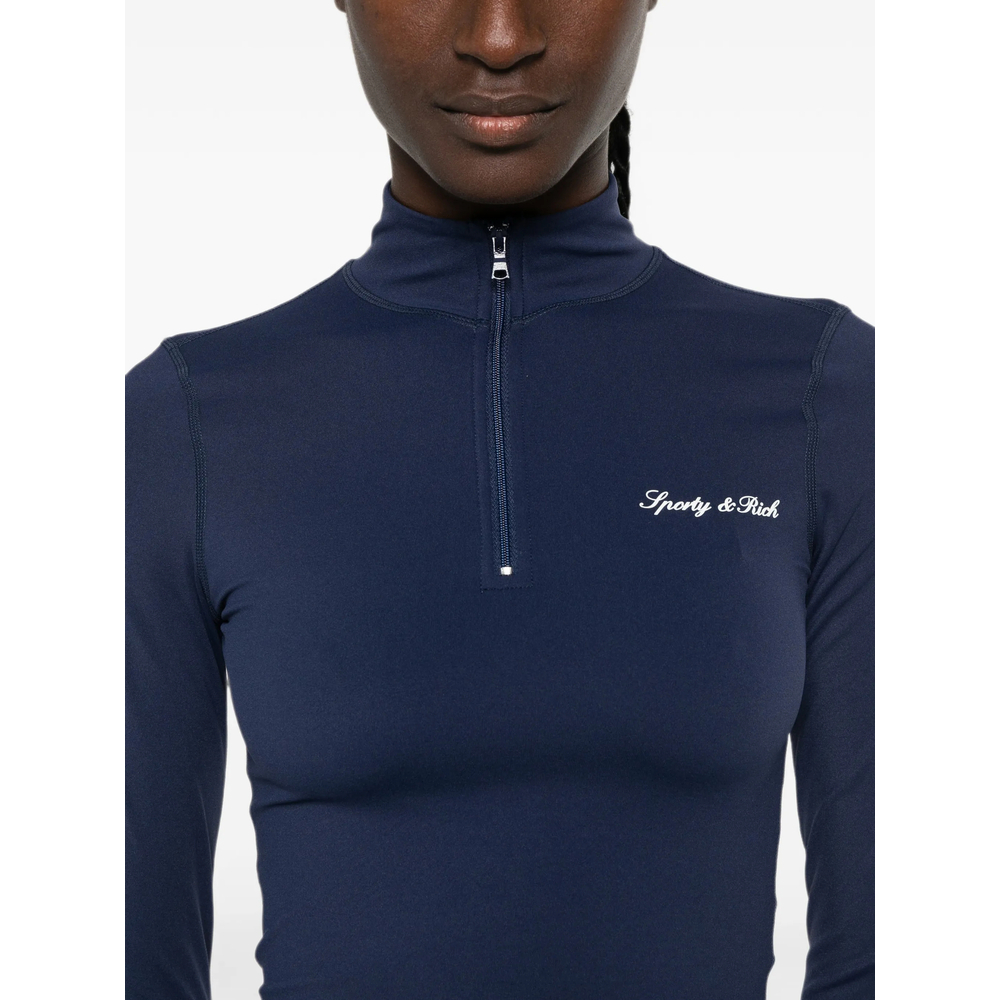 [SPORTY & RICH] Sweatshirt FW26 TO10275326BL  DKNAV