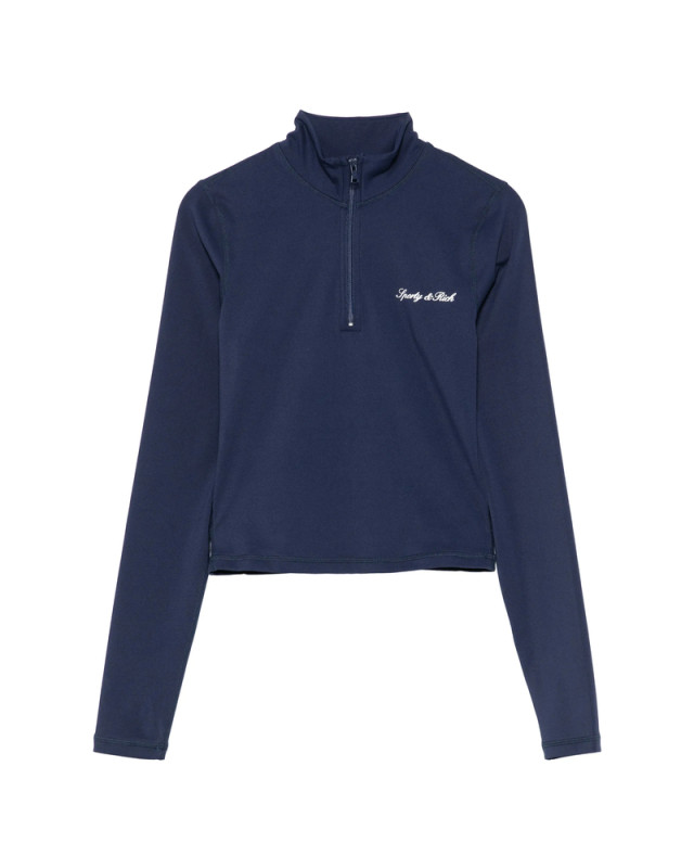 [SPORTY & RICH] Sweatshirt FW26 TO10275326BL  DKNAV