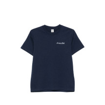 [SPORTY & RICH] T-shirts Short Sleeve FW26 TO11975325BL  DKNAV