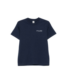 [SPORTY & RICH] T-shirts Short Sleeve FW26 TO11975325BL  DKNAV