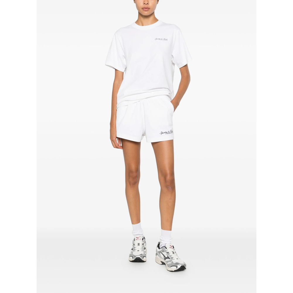 [SPORTY & RICH] T-shirts Short Sleeve FW26 TO11975325WH  WHITE