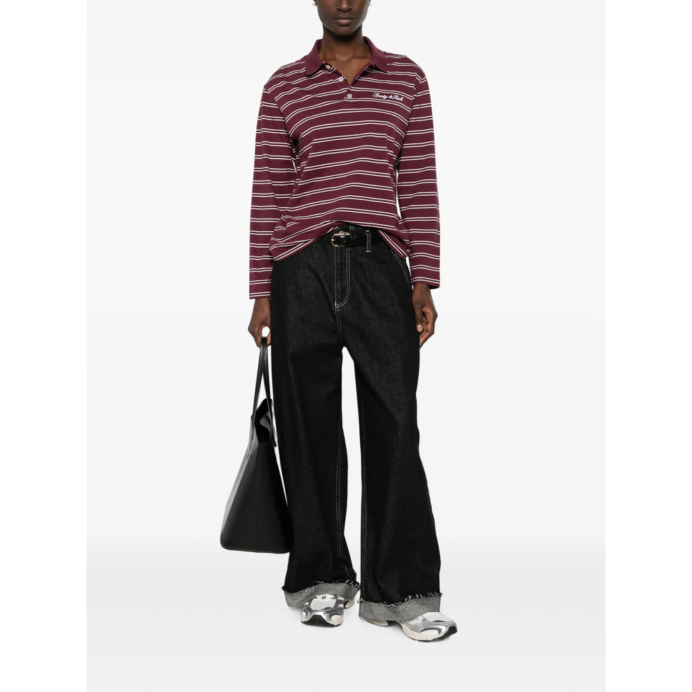 [SPORTY & RICH] T-shirts Long Sleeve FW26 TO12575326RE  BORWH