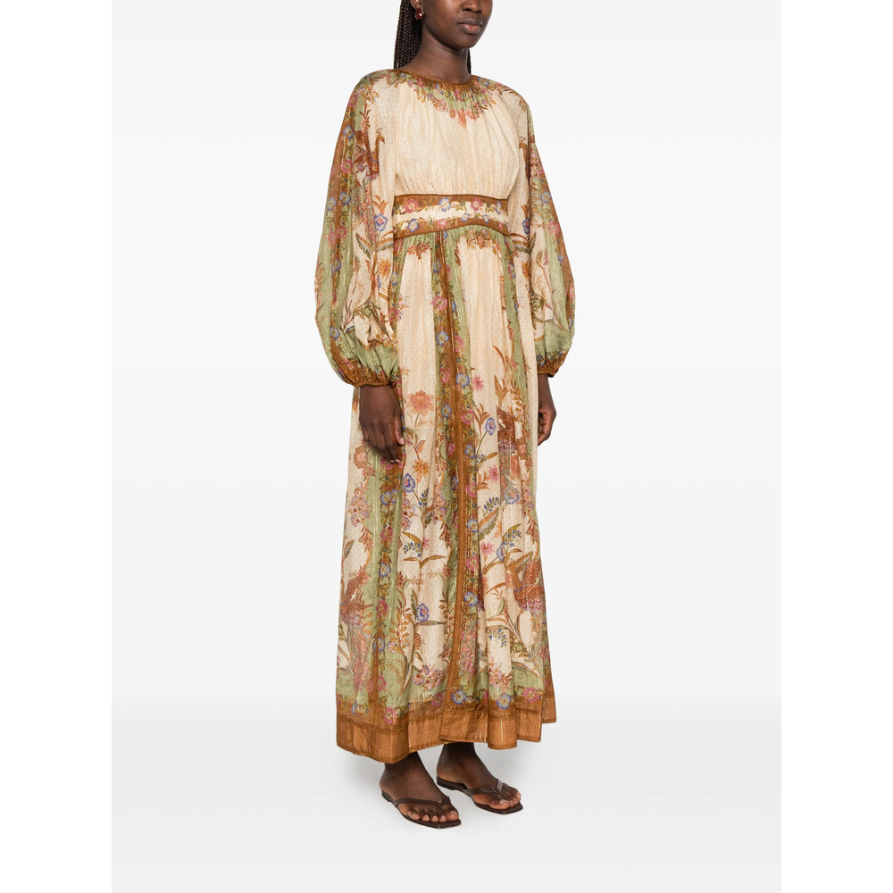 [Zimmermann] Long sleeve dress FW26 5947DSS262  CRKHA