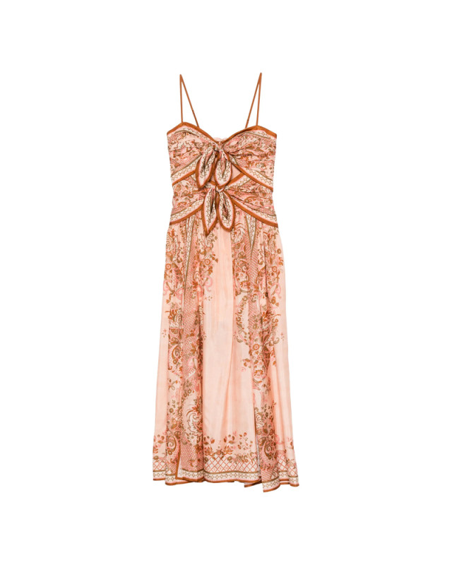 [Zimmermann] Sleeveless dress FW26 8062DSS261  PINK