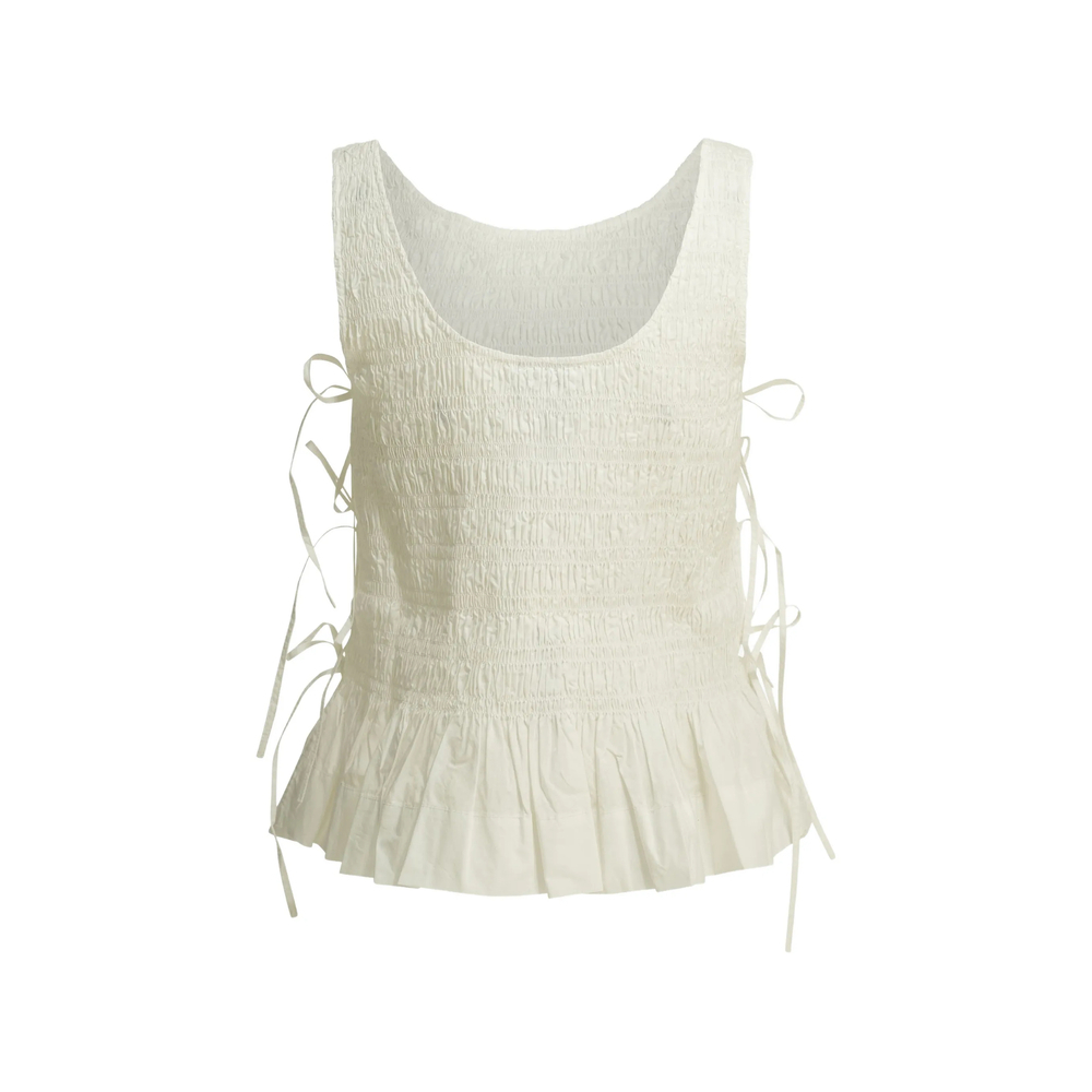 [GANNI] T-shirts Sleeveless FW26 A1040516  151
