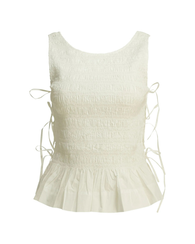 [GANNI] T-shirts Sleeveless FW26 A1040516  151