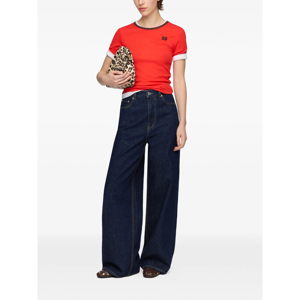 [GANNI] T-shirts Short Sleeve FW26 A1050216  472