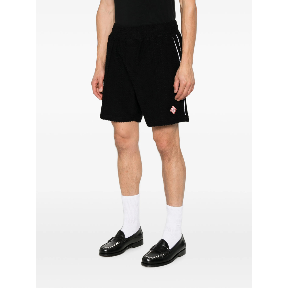 [Casablanca] Shorts FW26 PF26-JTR-113 02 BLACK