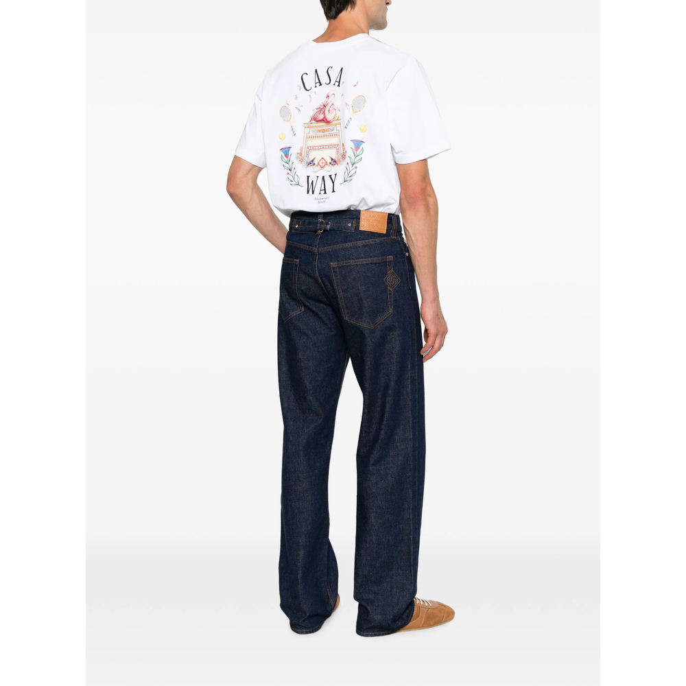 [Casablanca] T-shirts Short Sleeve FW26 PF26-JTS-001 05 CAWAY