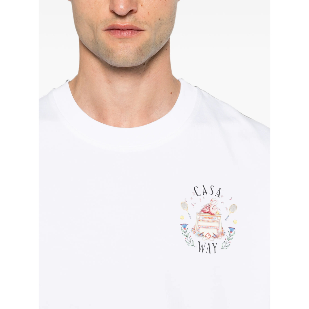 [Casablanca] T-shirts Short Sleeve FW26 PF26-JTS-001 05 CAWAY