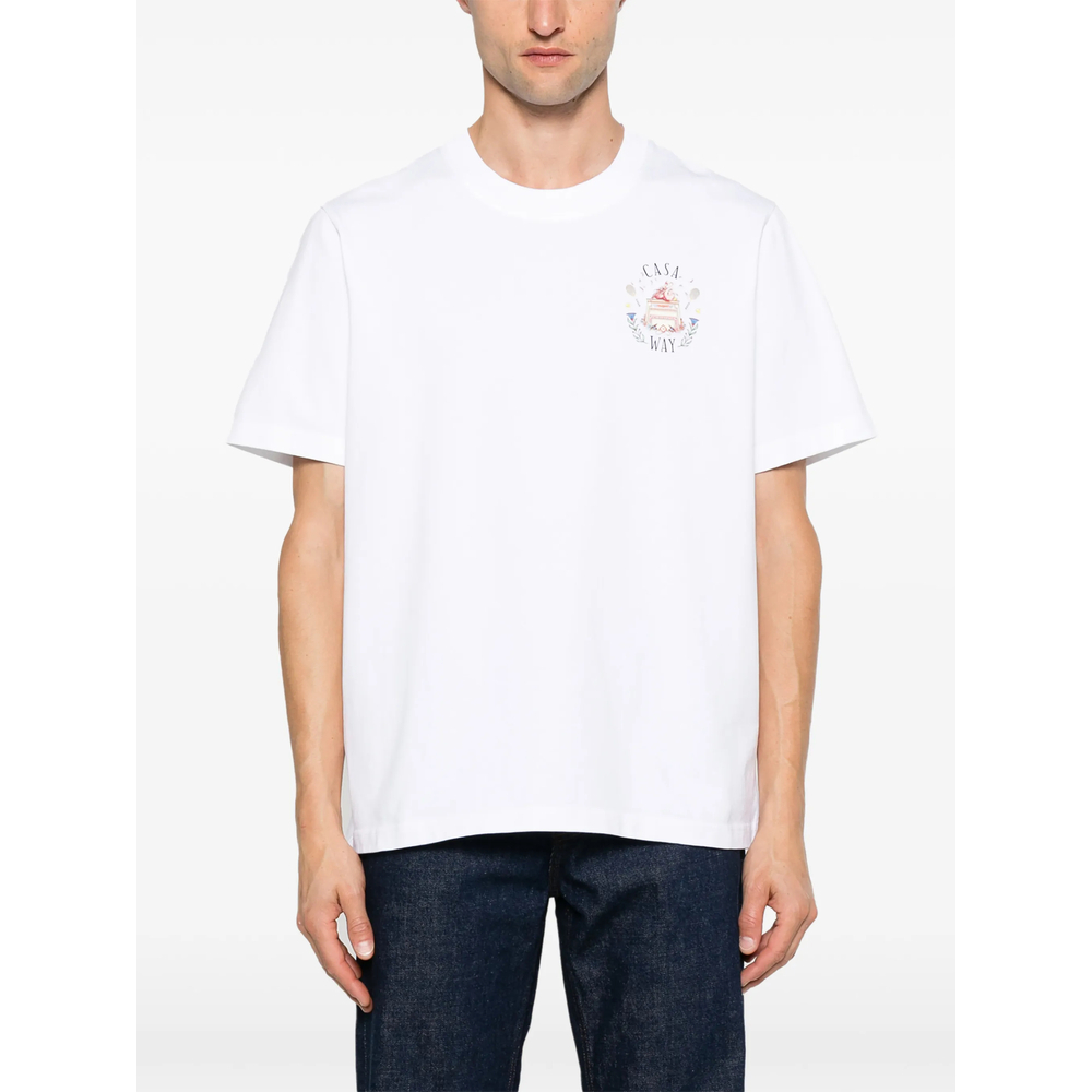 [Casablanca] T-shirts Short Sleeve FW26 PF26-JTS-001 05 CAWAY