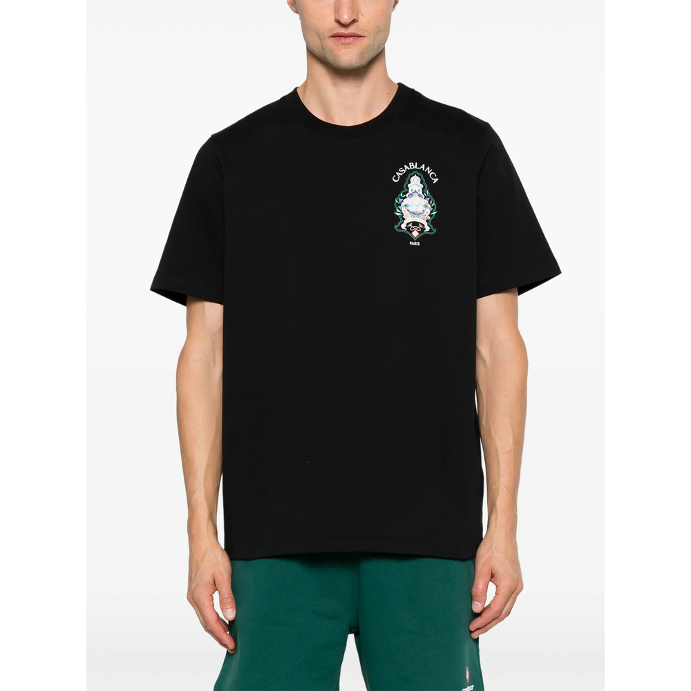 [Casablanca] T-shirts Short Sleeve FW26 PF26-JTS-001 02 HOTBK