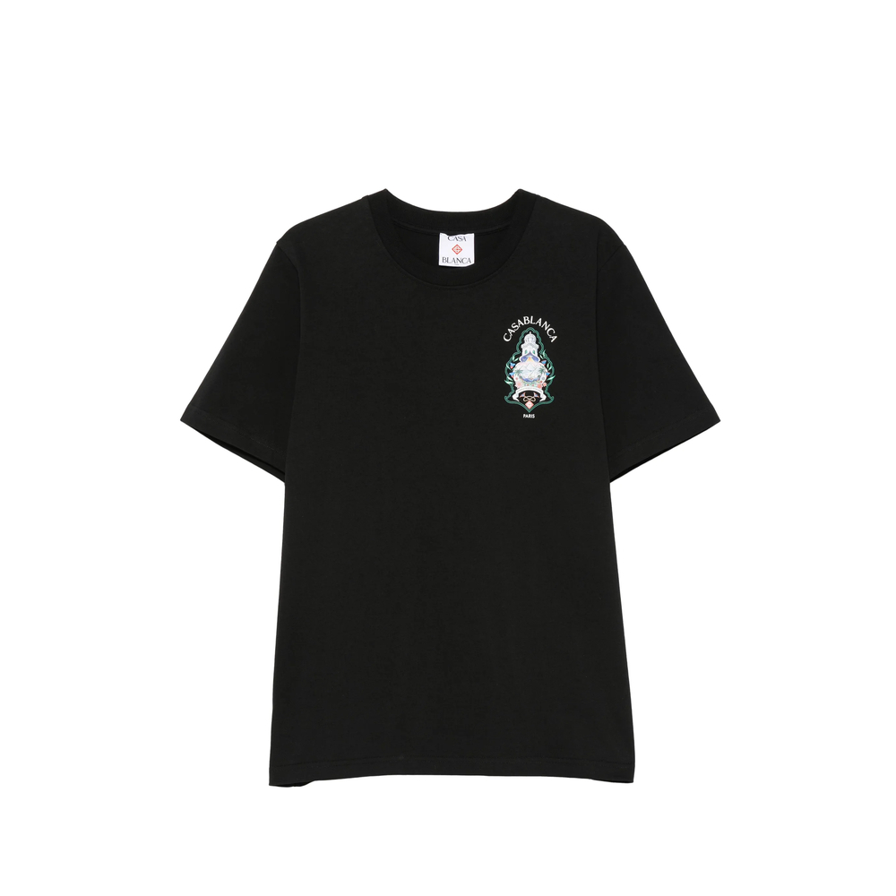 [Casablanca] T-shirts Short Sleeve FW26 PF26-JTS-001 02 HOTBK