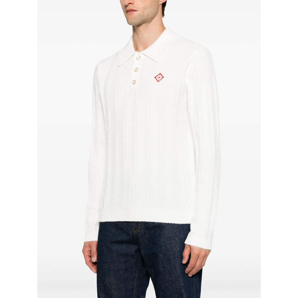 [Casablanca] T-shirts Short Sleeve FW26 PF26-KW-1000 01 WHITE