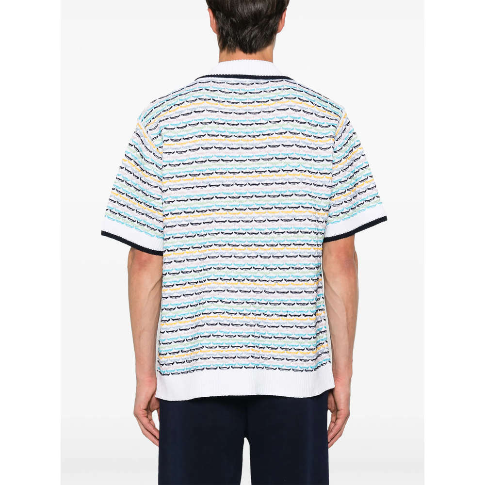 [Casablanca] Shirts Short Sleeve FW26 PF26-KW-1209 01 MULTI