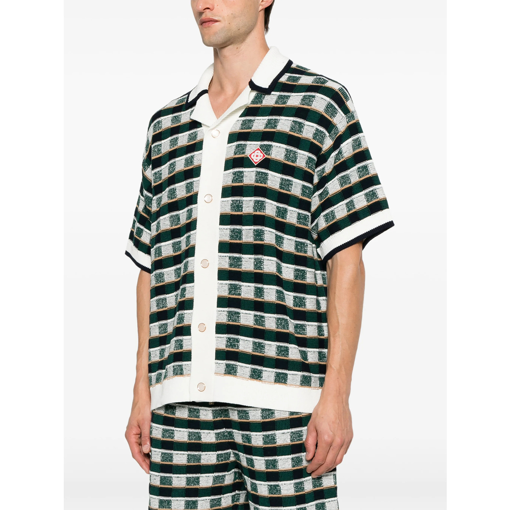 [Casablanca] T-shirts Short Sleeve FW26 PF26-KW-1425 01 MULTI