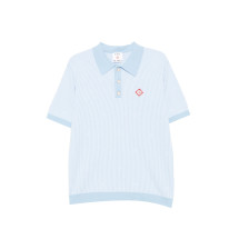 [Casablanca] T-shirts Short Sleeve FW26 PF26-KW-1433 01 LIBLU