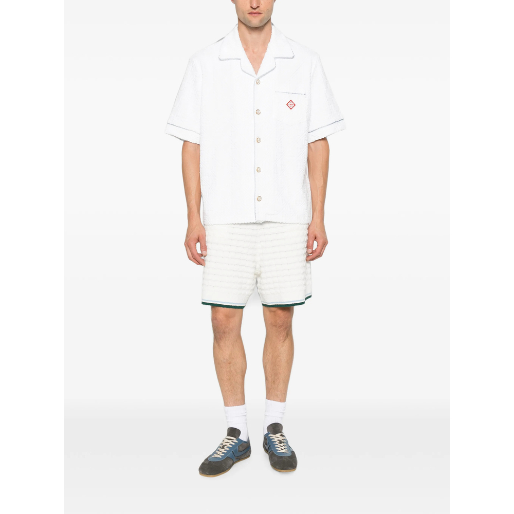 [Casablanca] Shorts FW26 PF26-KW-1441 01 WHITE