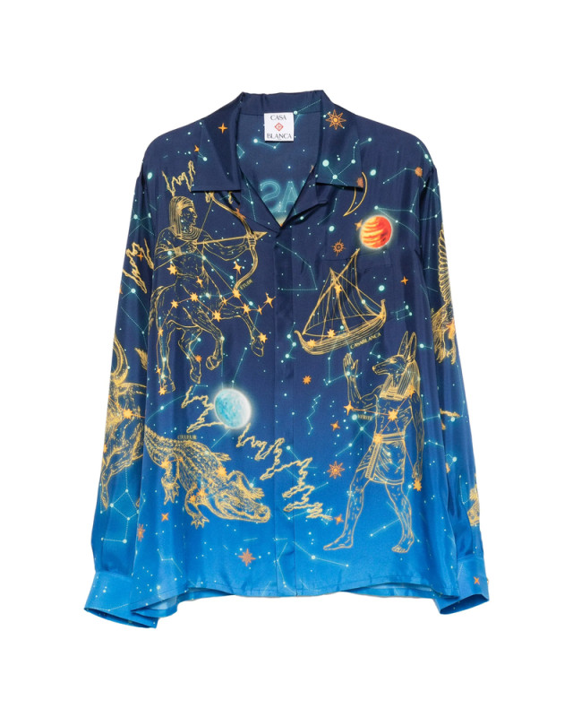 [Casablanca] Shirts Long Sleeve FW26 PF26-SH-006 03 ASTRO