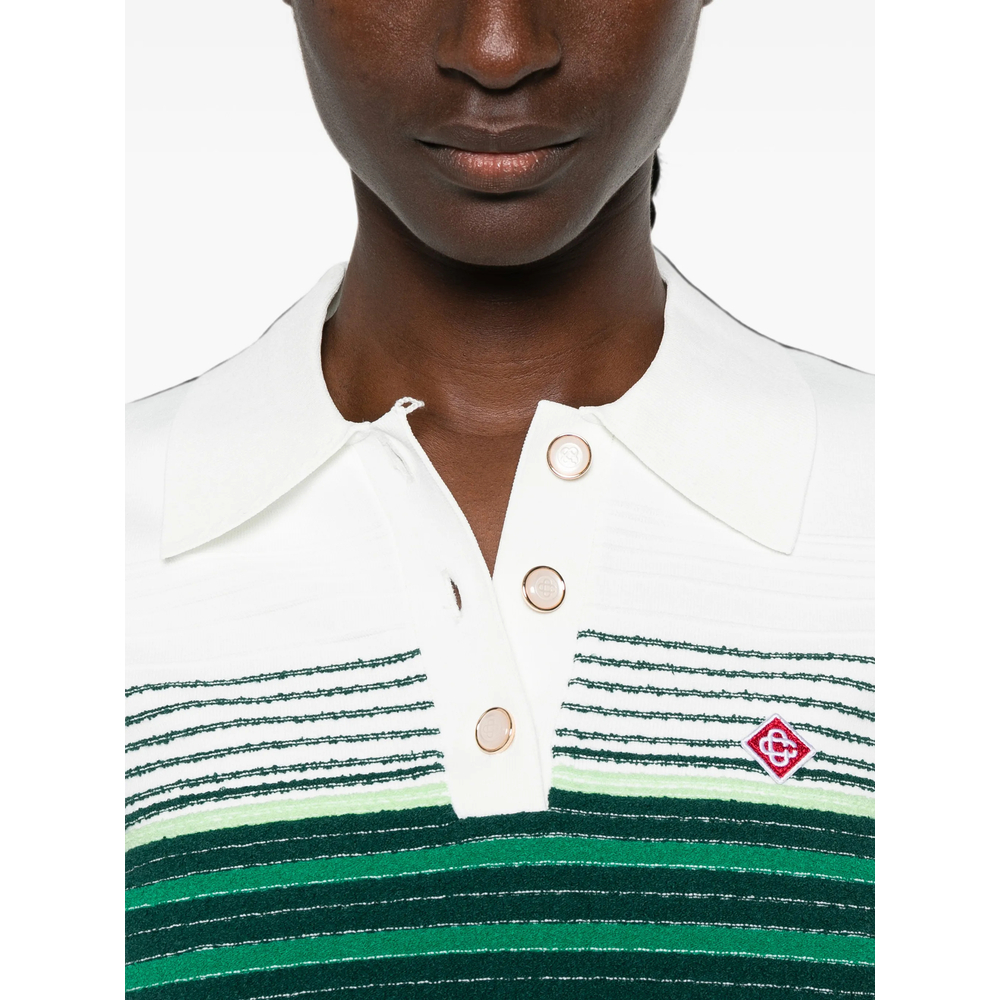[Casablanca] T-shirts Short Sleeve FW26 PF26-KW-1395 01 WHGRE