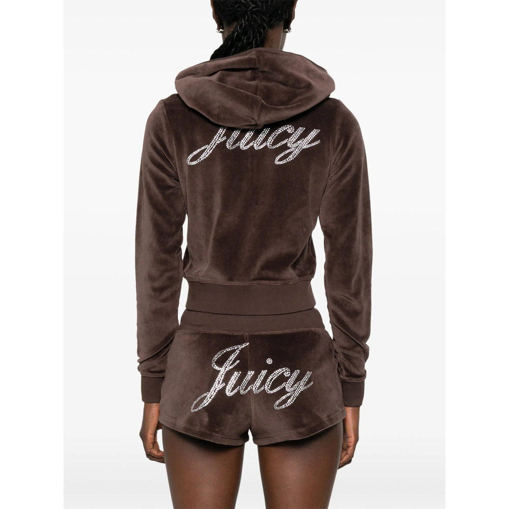 [SPORTY & RICH] Zip up FW26 CA046716689BR  CHOCO