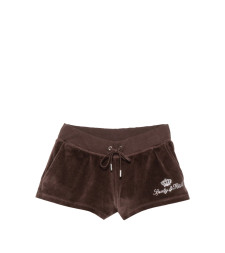 [SPORTY & RICH] Shorts FW26 SH057716689BR  CHOCO