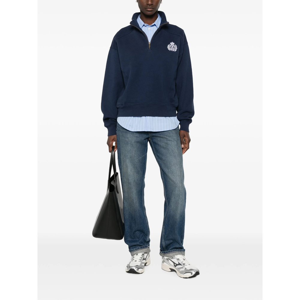 [SPORTY & RICH] Sweatshirt FW26 ST098710243BL  DKNAV