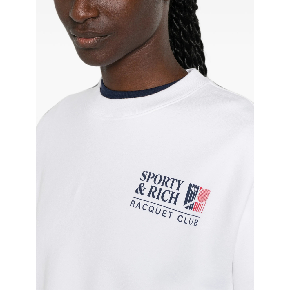 [SPORTY & RICH] Sweatshirt FW26 ST098710431WH  WHITE