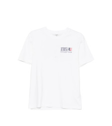 [SPORTY & RICH] T-shirts Short Sleeve FW26 TO119710431WH  WHITE