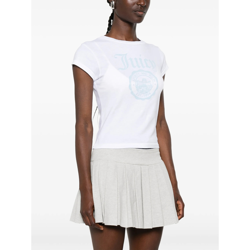 [SPORTY & RICH] T-shirts Short Sleeve FW26 TO111716691WH  WHSBL