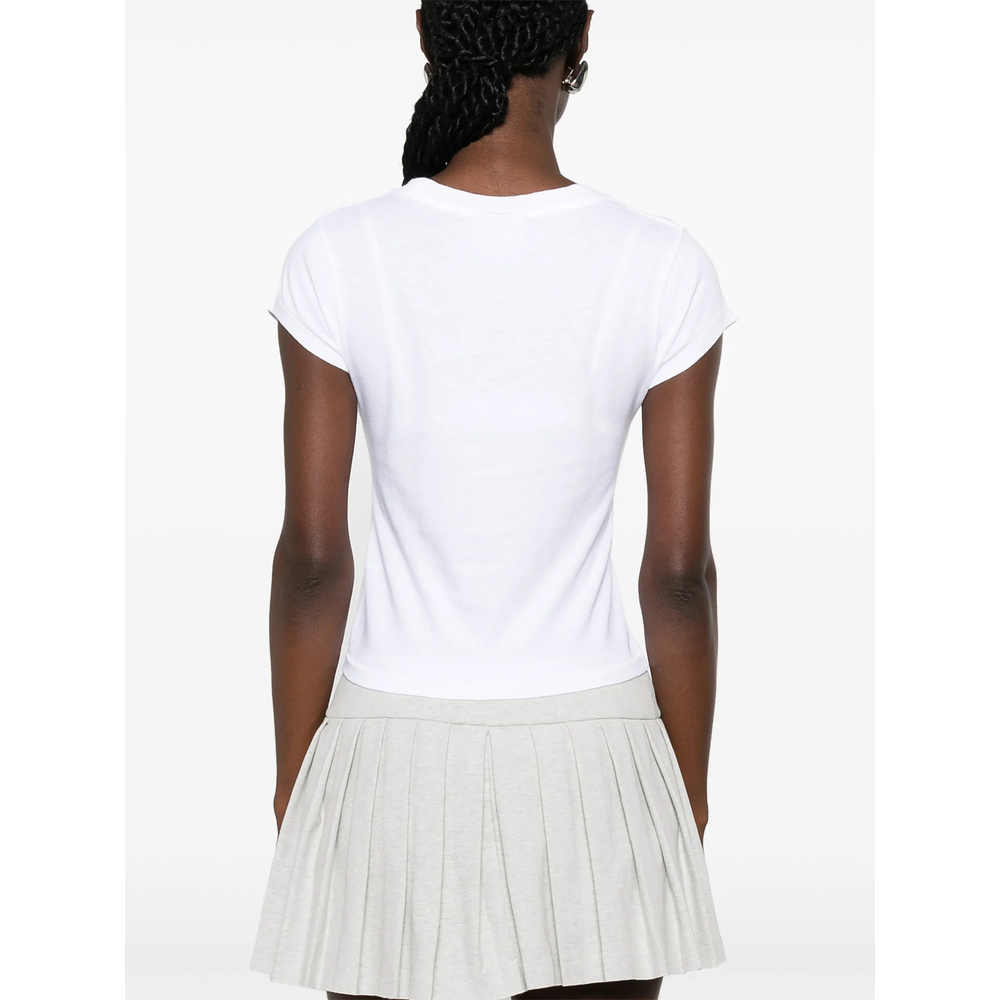 [SPORTY & RICH] T-shirts Short Sleeve FW26 TO111716691WH  WHSBL