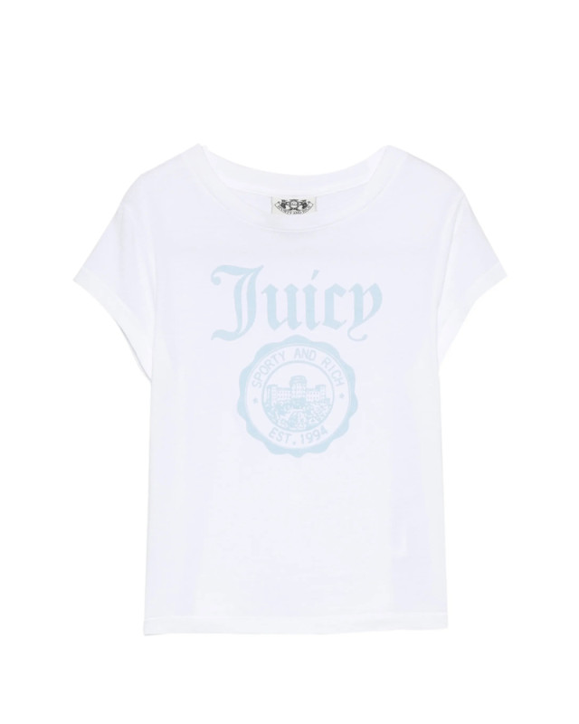 [SPORTY & RICH] T-shirts Short Sleeve FW26 TO111716691WH  WHSBL