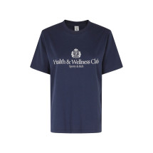 [SPORTY & RICH] T-shirts Short Sleeve FW26 TO119710241BL  DKNAV