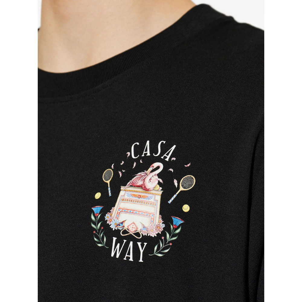 [Casablanca] T-shirts Short Sleeve FW26 PF26-JTS-001 17 CAAWA