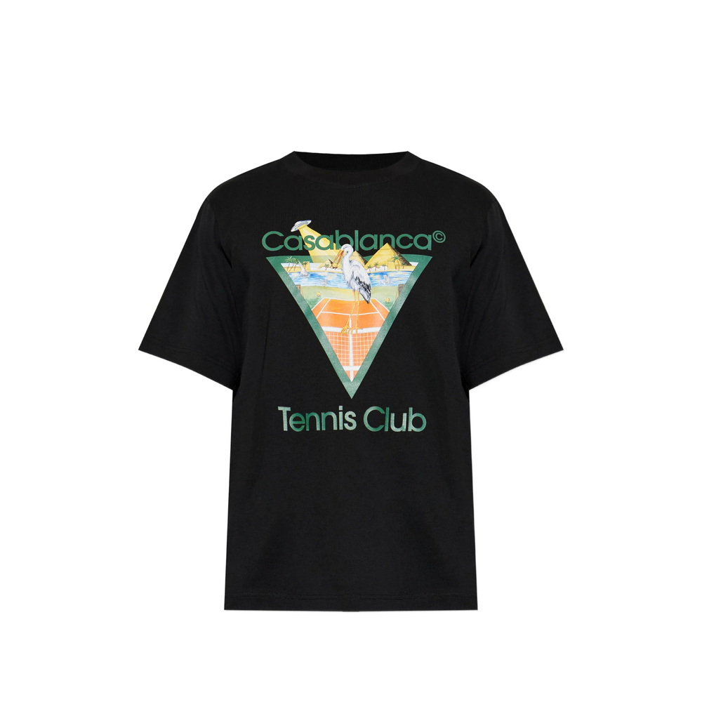 [Casablanca] T-shirts Short Sleeve FW26 PF26-JTS-001 19 TENCL