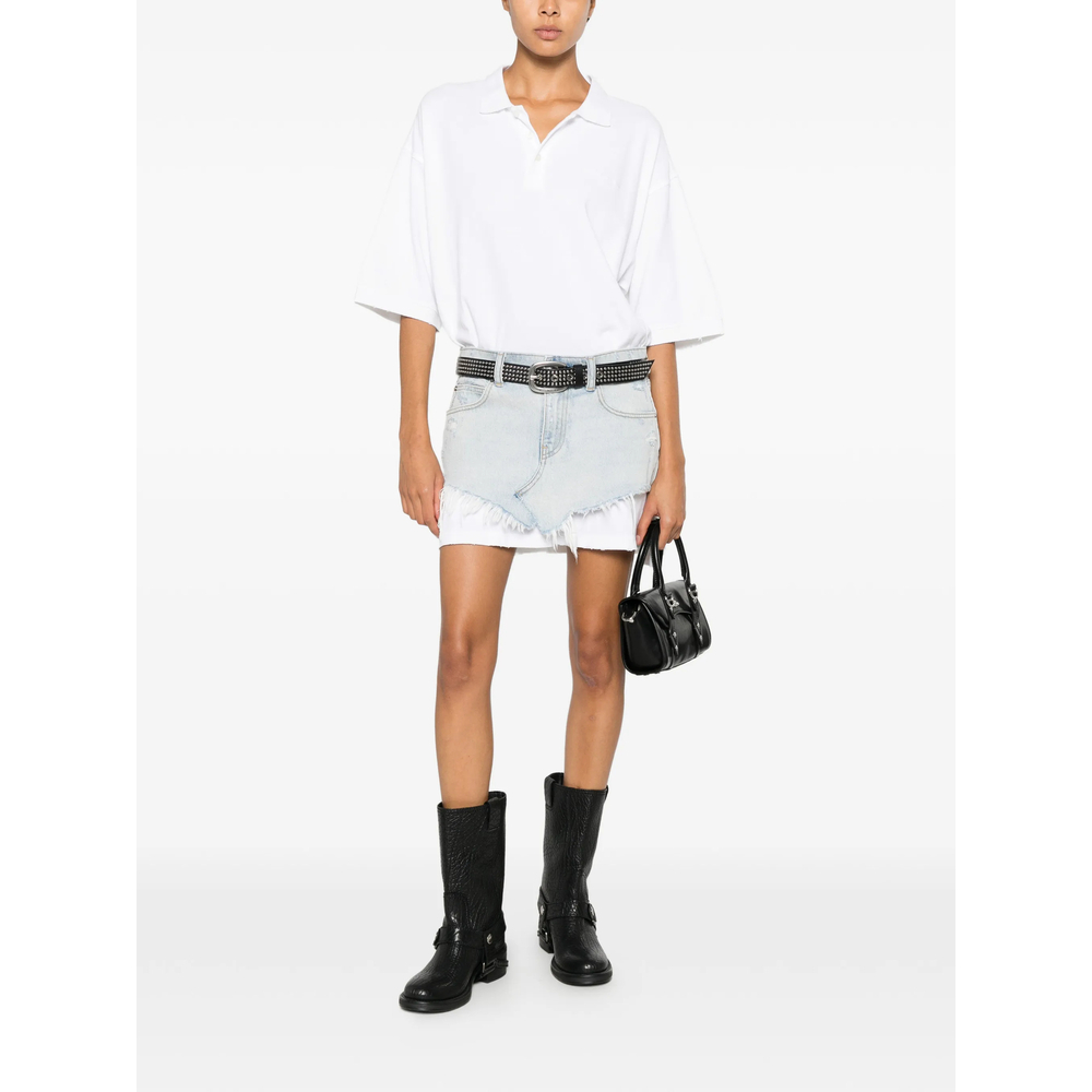 [ALEXANDER WANG] Short sleeve dress FW26 4DC3266121  494C