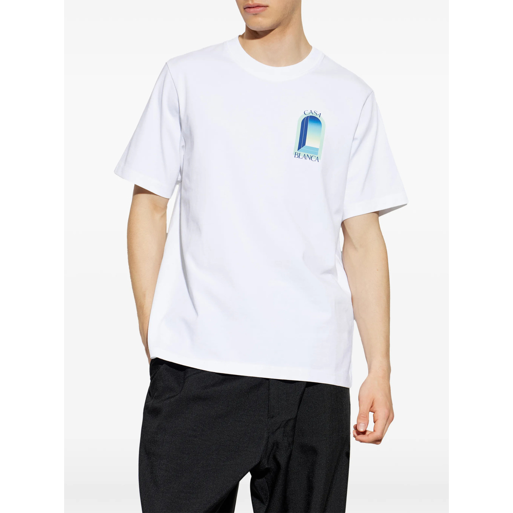 [Casablanca] T-shirts Short Sleeve FW26 PF26-JTS-001 14 GRAWH