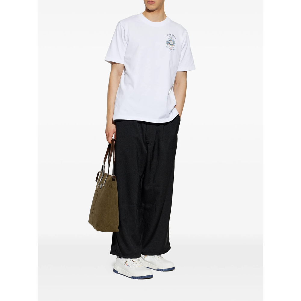 [Casablanca] T-shirts Short Sleeve FW26 PF26-JTS-001 01 HOTWH