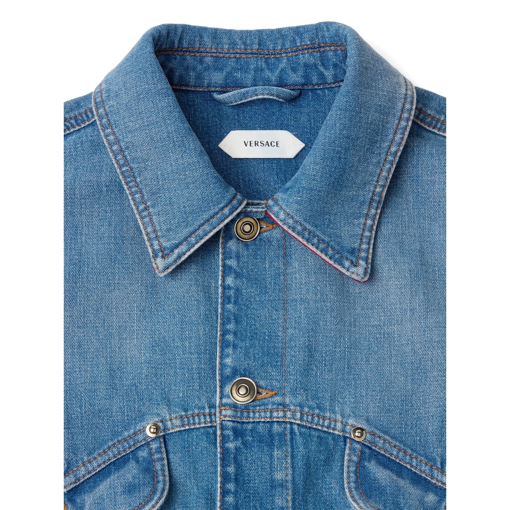 [Versace] Denim jacket SS26 1A17466 1024483 1D800