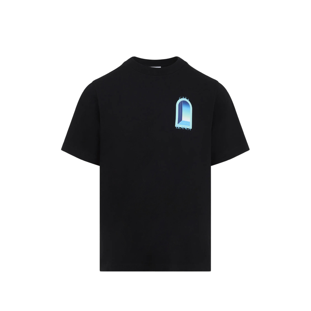 [Casablanca] T-shirts Short Sleeve FW26 PF26-JTS-001 15 GRABK