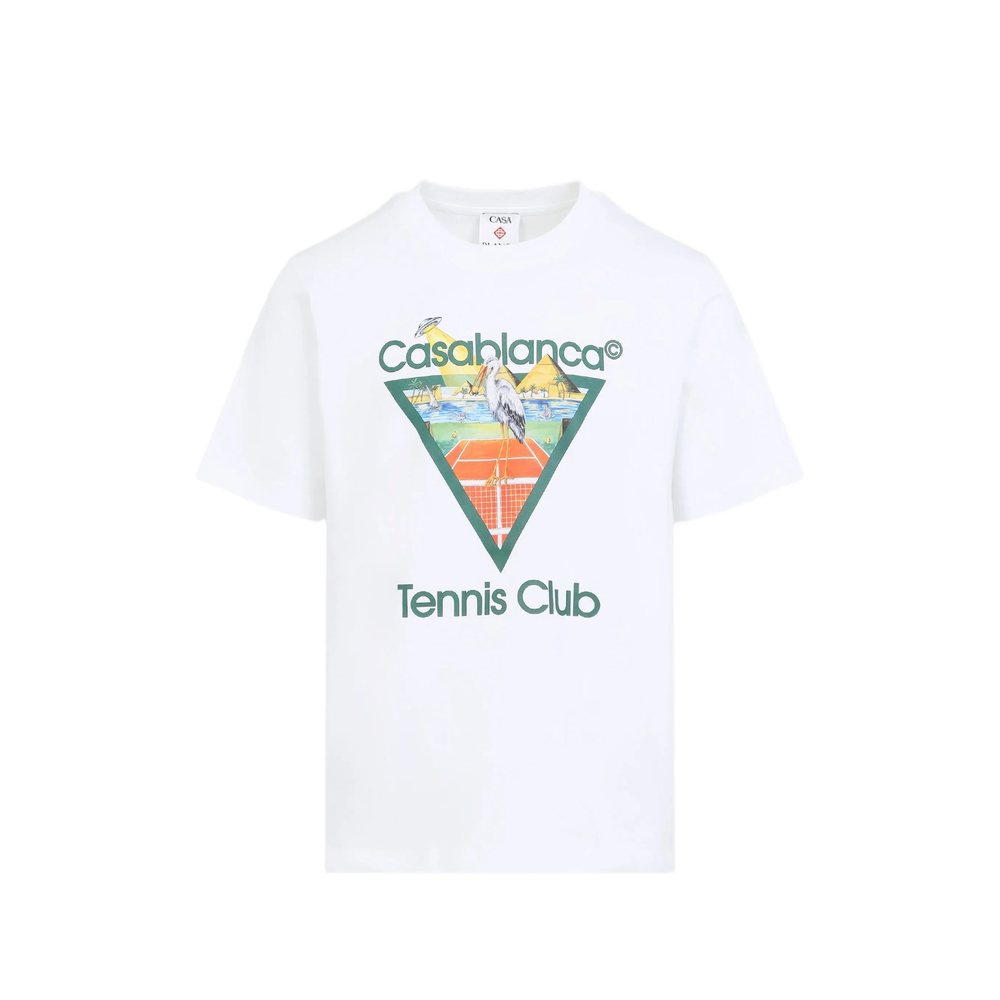 [Casablanca] T-shirts Short Sleeve FW26 PF26-JTS-001 03 TENCL