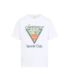 [Casablanca] T-shirts Short Sleeve FW26 PF26-JTS-001 03 TENCL