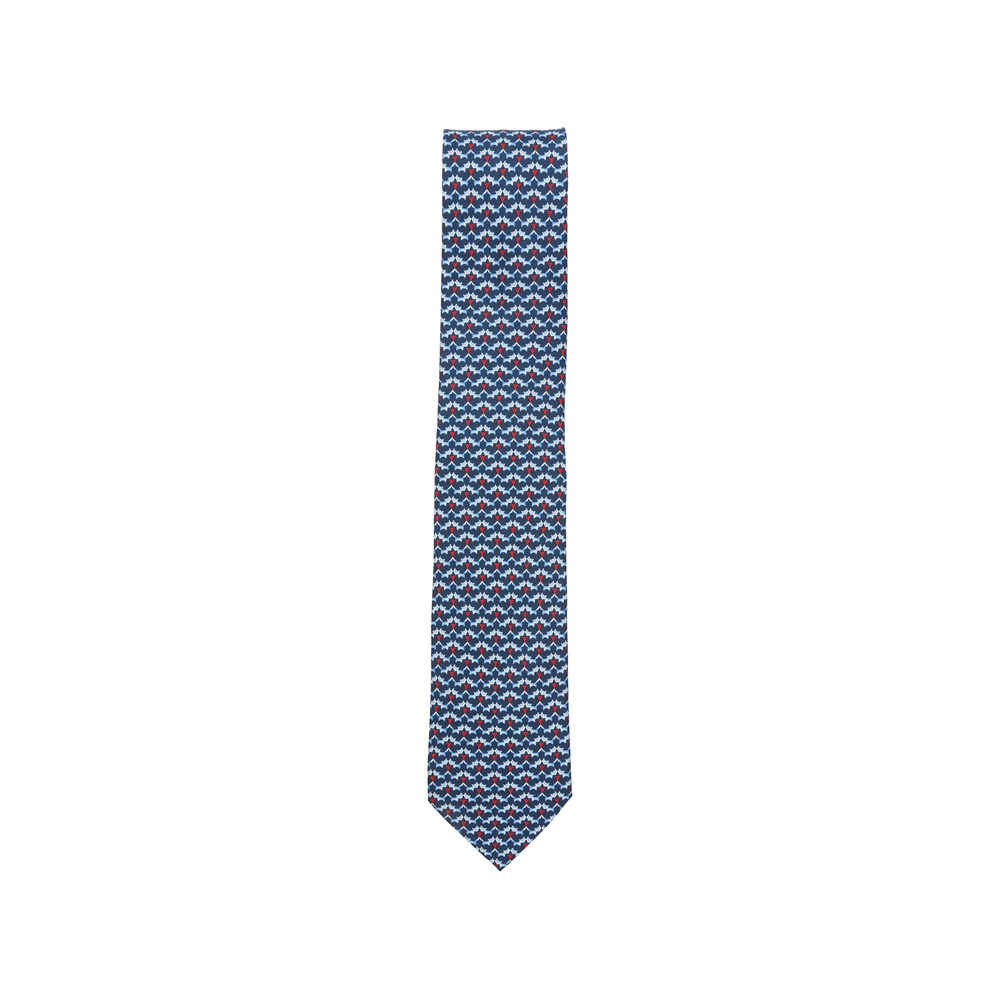 [Ferragamo] Tie FW26 351389 0789827 NAVY
