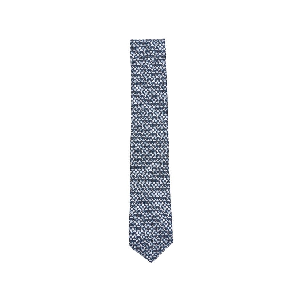 [Ferragamo] Tie FW26 351459 0794941 NAVY
