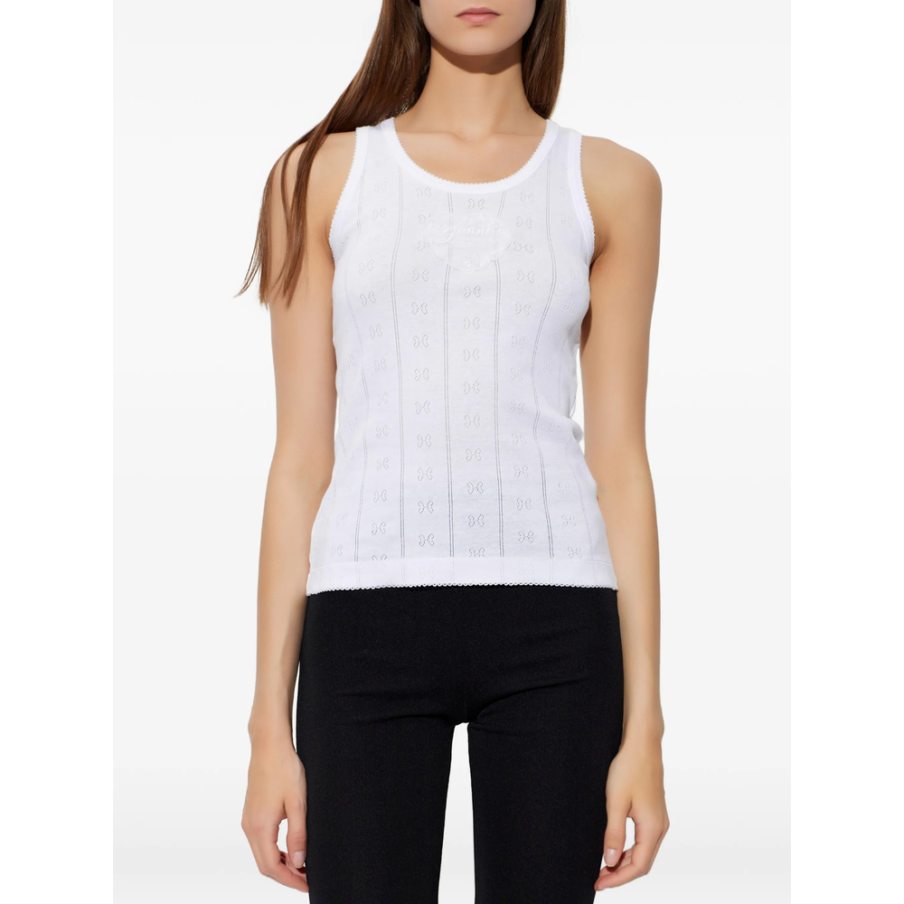 [GANNI] Tank top FW26 A1040450  151